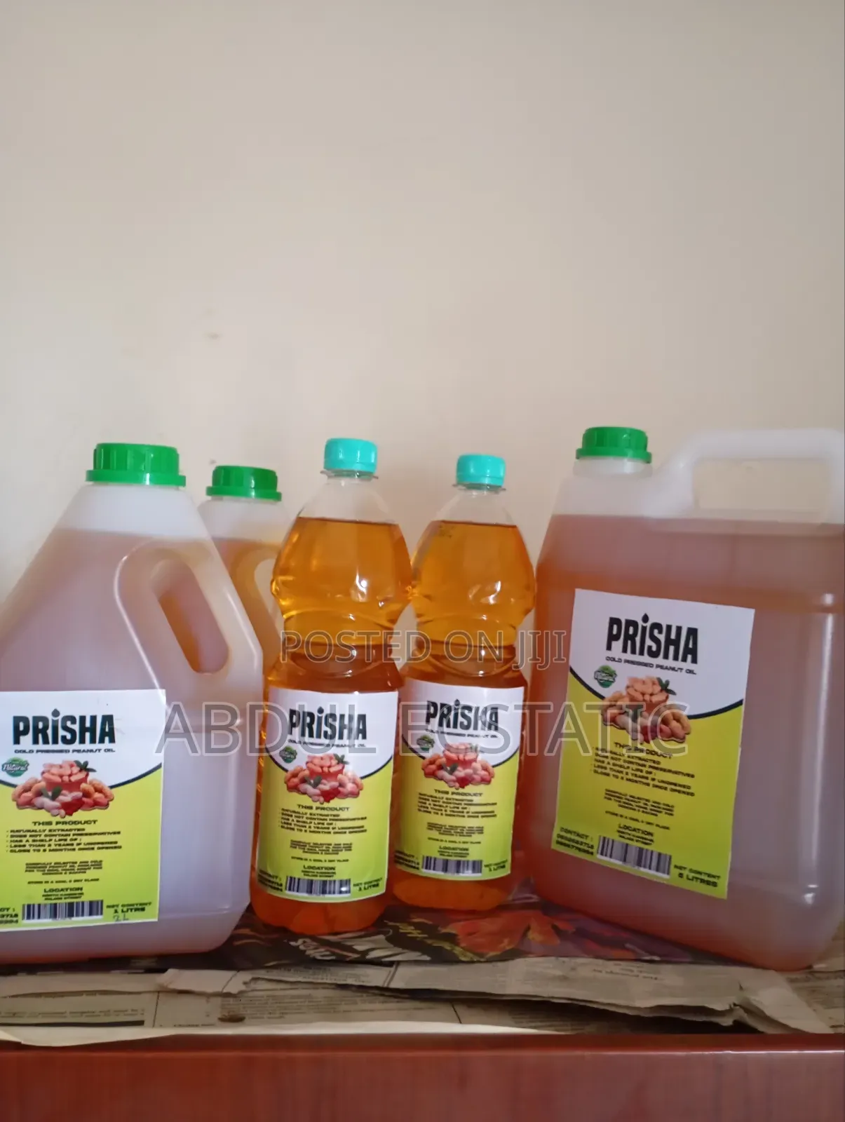 Natural Groundnut Oil
