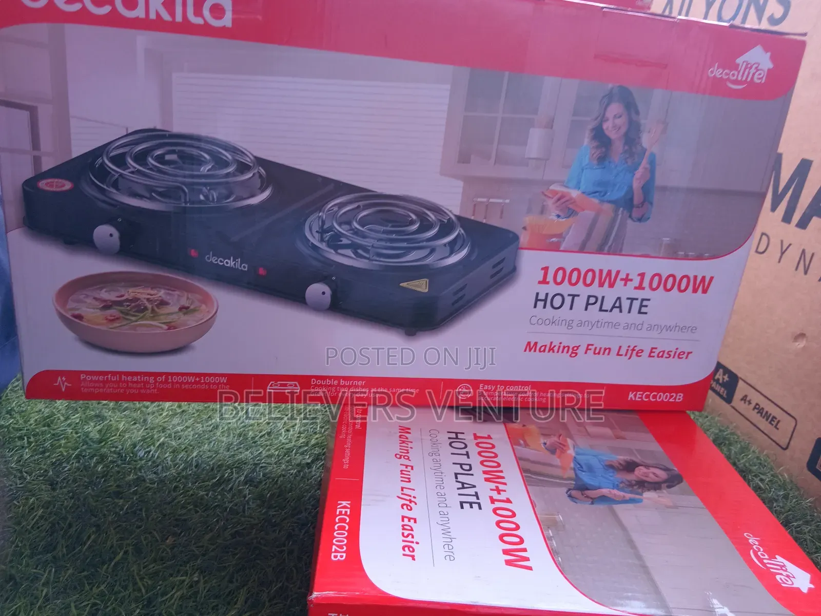 Hot Sales Decakila Double Burner Hot Plate Burner Plate