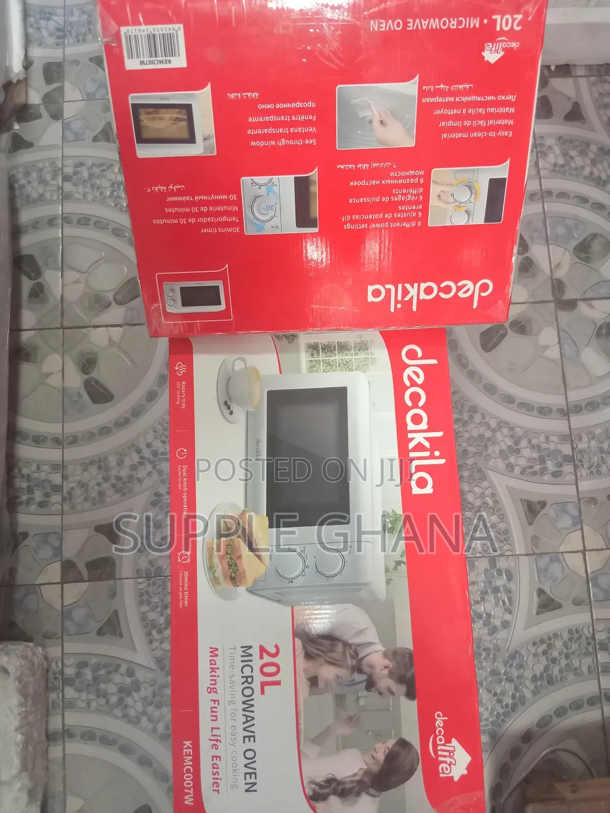 20l Decakila Friendly Microwave Oven Energy Machine