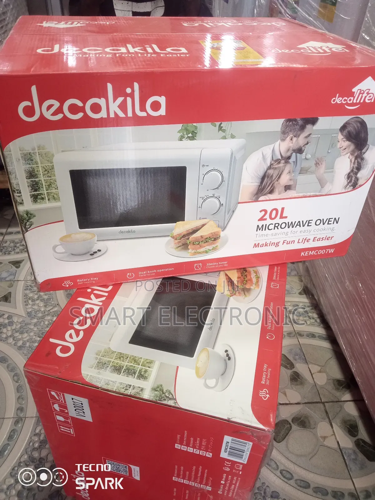 Decakila 30mins Timer Microwave Decakila Microwave