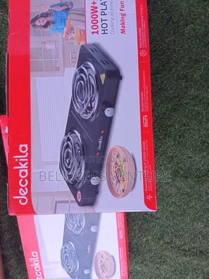 Tryout Decakila Powerful Heating Hot Plate 1000w Coil Plate