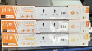 Ldnio Sc5319 Power Strip – 5 Sockets + Fast Charging Usb