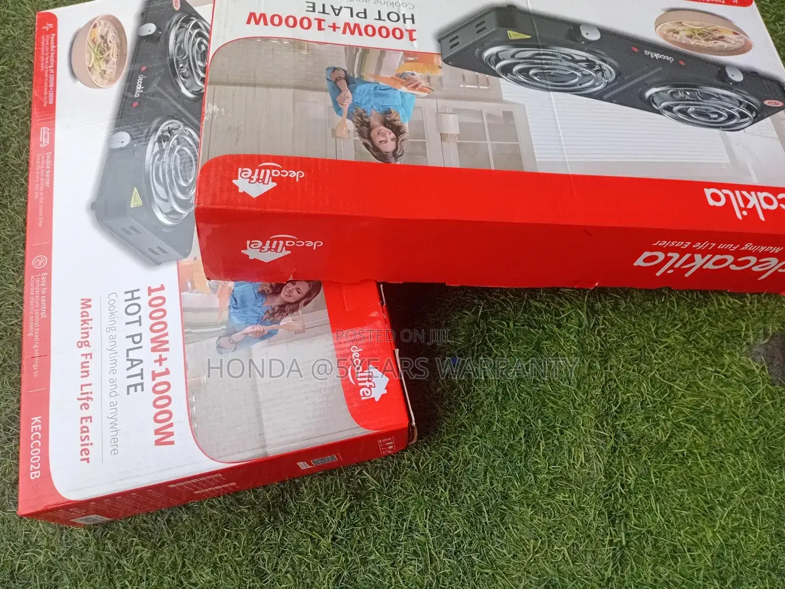 Luscious 1000w Decakila Hot Plate Decakila Cooker System