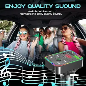 Original Car Bluetooth Fm Player + Latest Type-C Charger