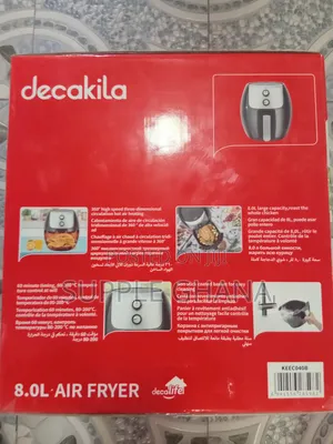 Scientific Proven Decakila Keec040b Air Fryer Set