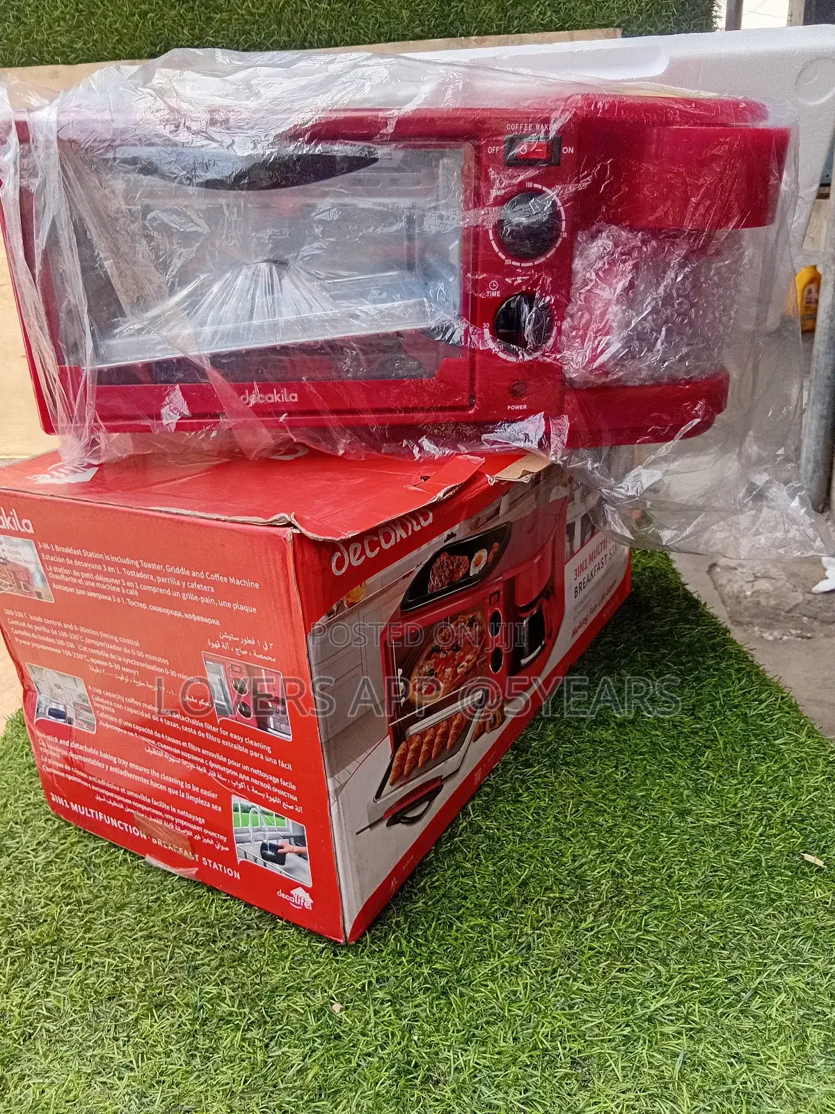 Durable Decakila 3in1 Multifunction Breakfast Station