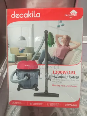 Colourful 1200w/15l Decakila Vacuum Cleaner Energetic Set