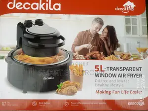 Decakila 5l Transparent Window Air Fryer