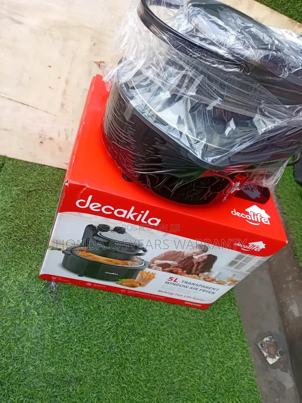 Fabulous Window Decakila Air Fryer Decakila Transparent