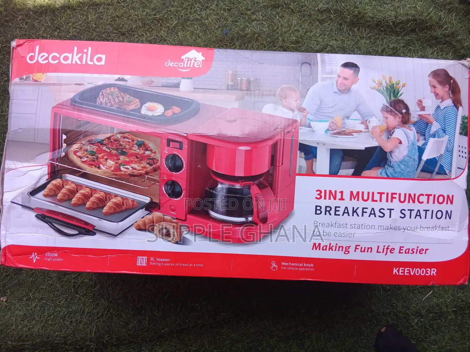 Authentic Decakila 3in1 Multifunction Breakfast Station Set
