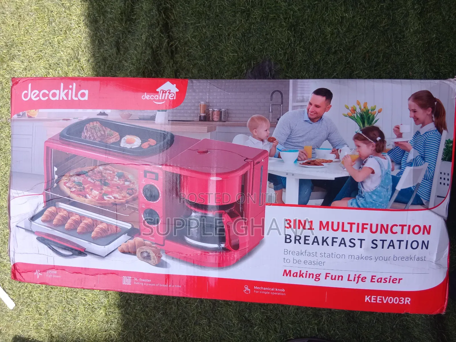 Hygienic Keenv003r Decakila 3in1 Multifunction Breakfast Set