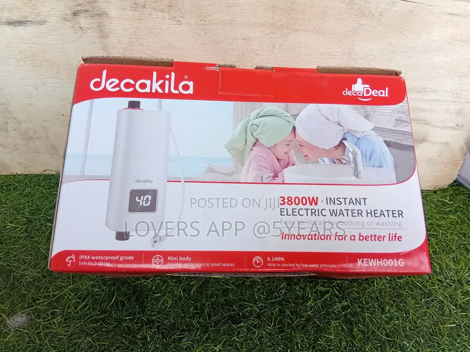 Exclusive Deal 1800w Instant Electric Decakila Water Heater