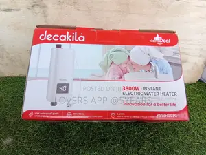 Exclusive Deal 1800w Instant Electric Decakila Water Heater