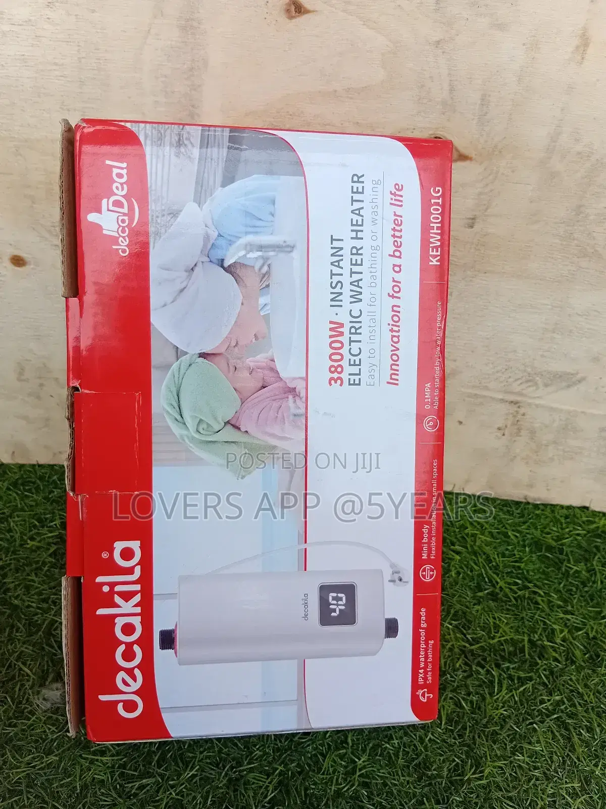 Brand New 1800w Instant Electric Decakila Water Heater