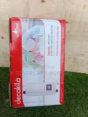 Brand New 1800w Instant Electric Decakila Water Heater