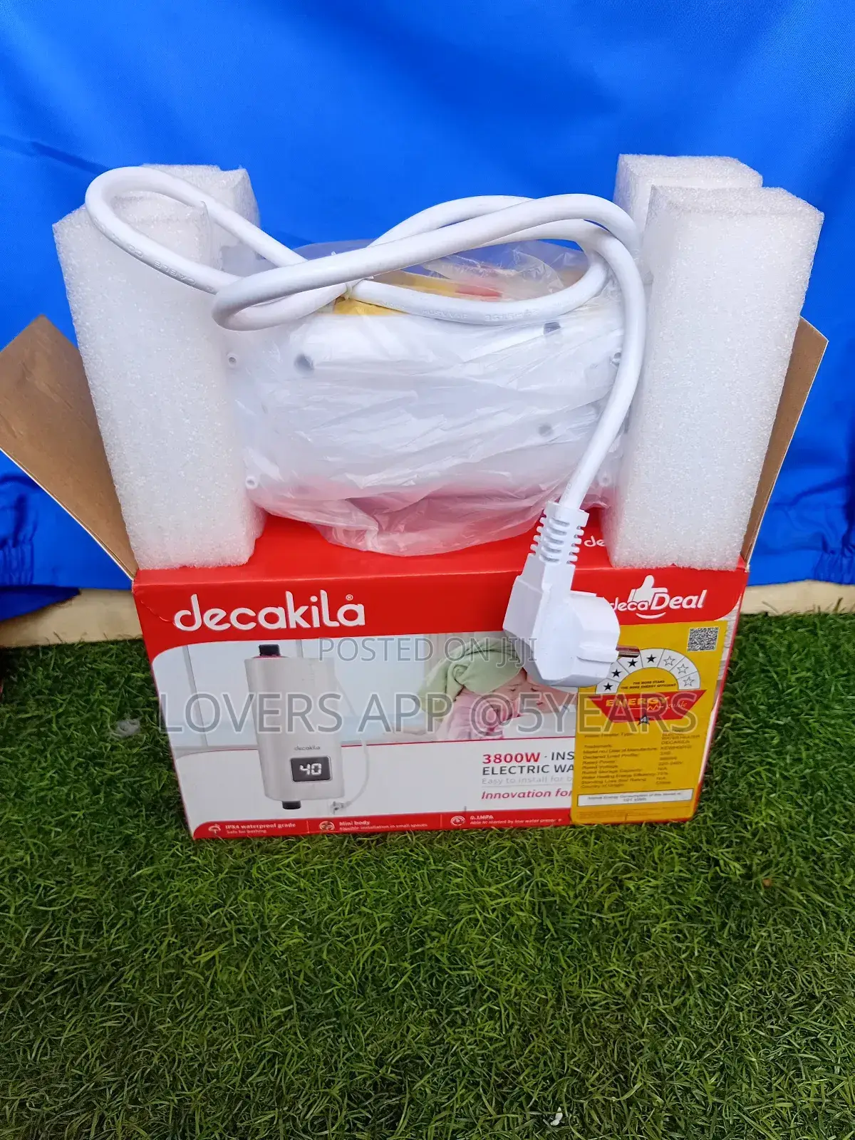 Claim Your 1800w Instant Electric Decakila Water Heater