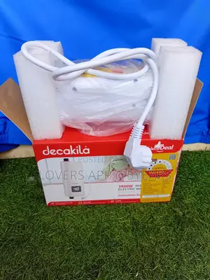 Claim Your 1800w Instant Electric Decakila Water Heater