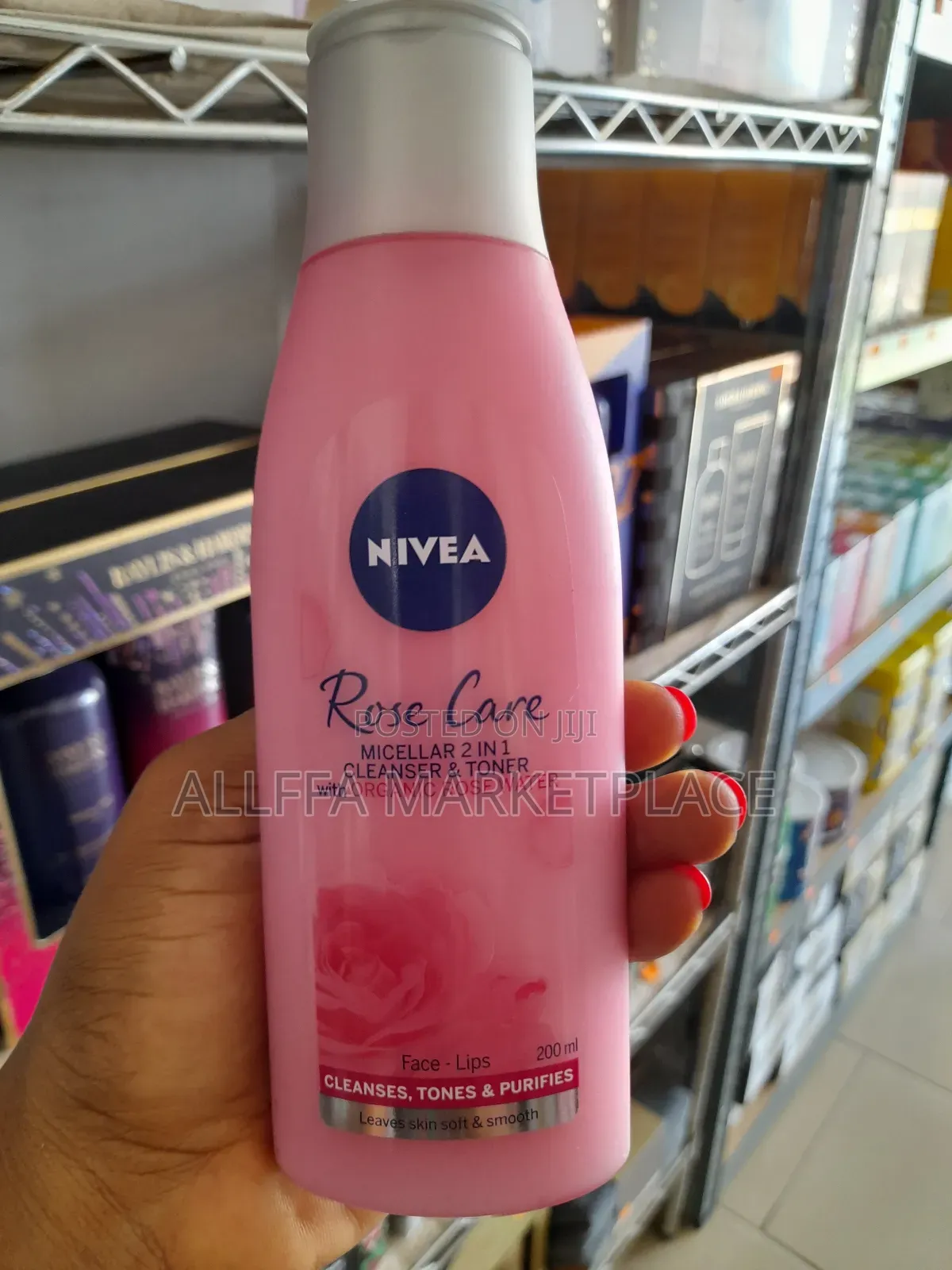 Nivea Micellair Rose Water 2 in 1 Cleanser Toner 200ml
