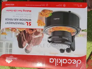 Hygienic Decakila Transparent 5l Window Air Fryer Set