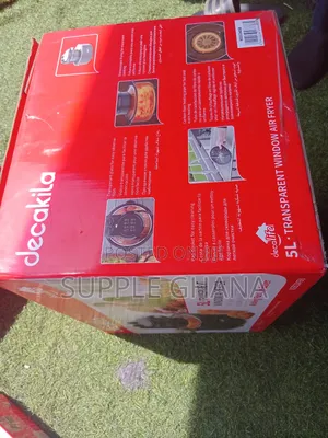 Combative Transparent Decakila 5l Window Air Fryer