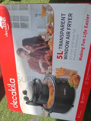 Combative Transparent Decakila 5l Window Air Fryer