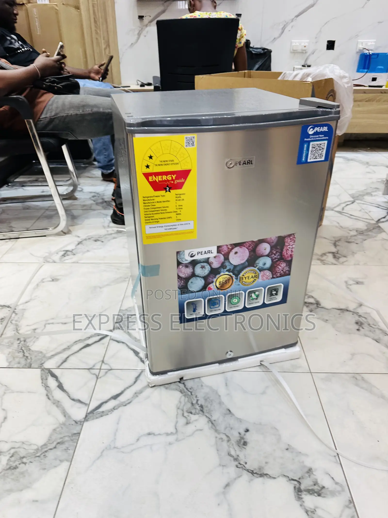 Get a New Grey Bed Fridge Single Door Pearl