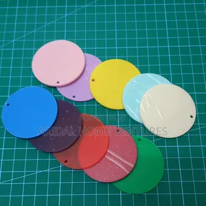Acrylic Keychain Blanks (10pcs)