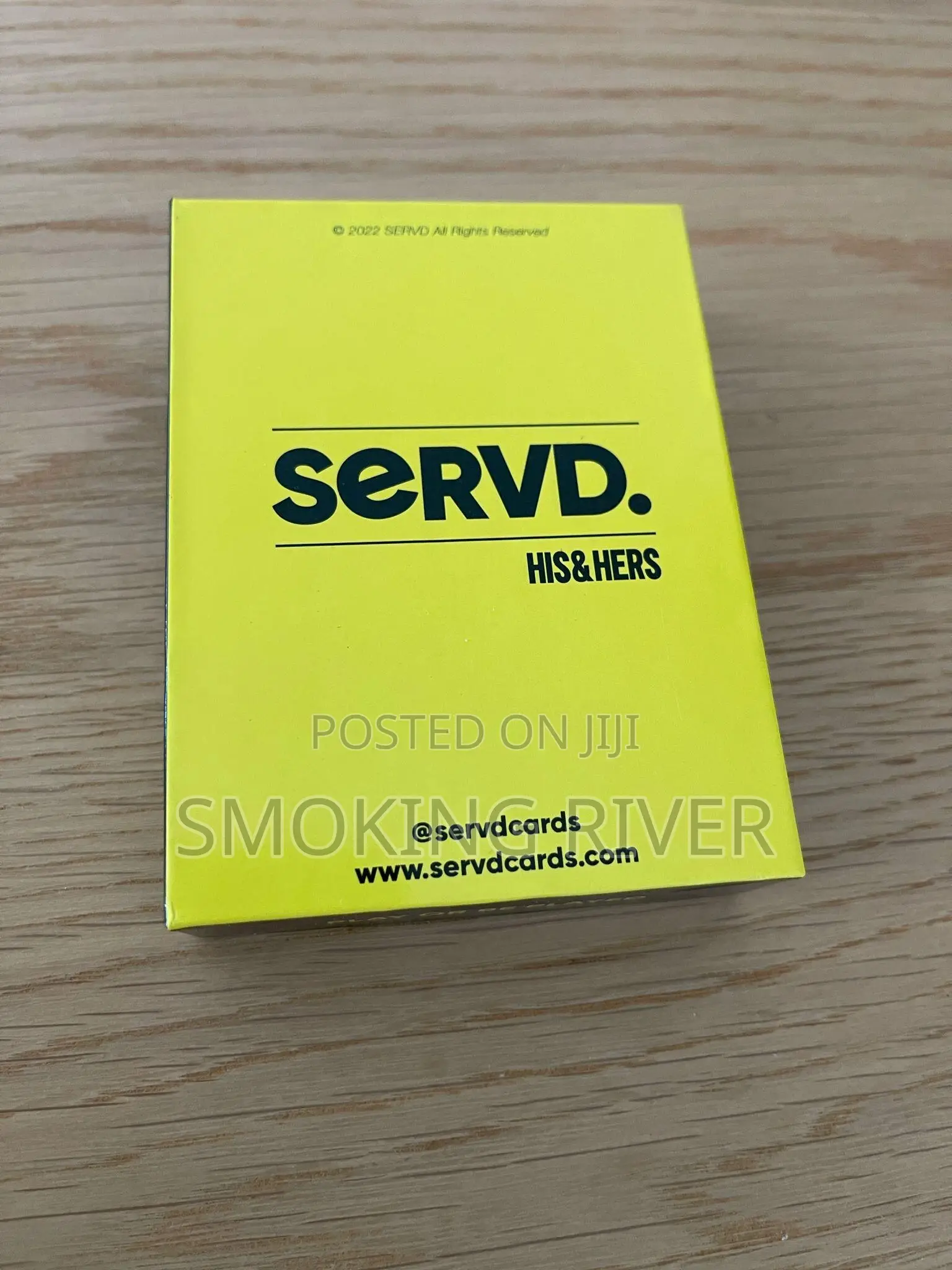 Servd. Couples Cards Game