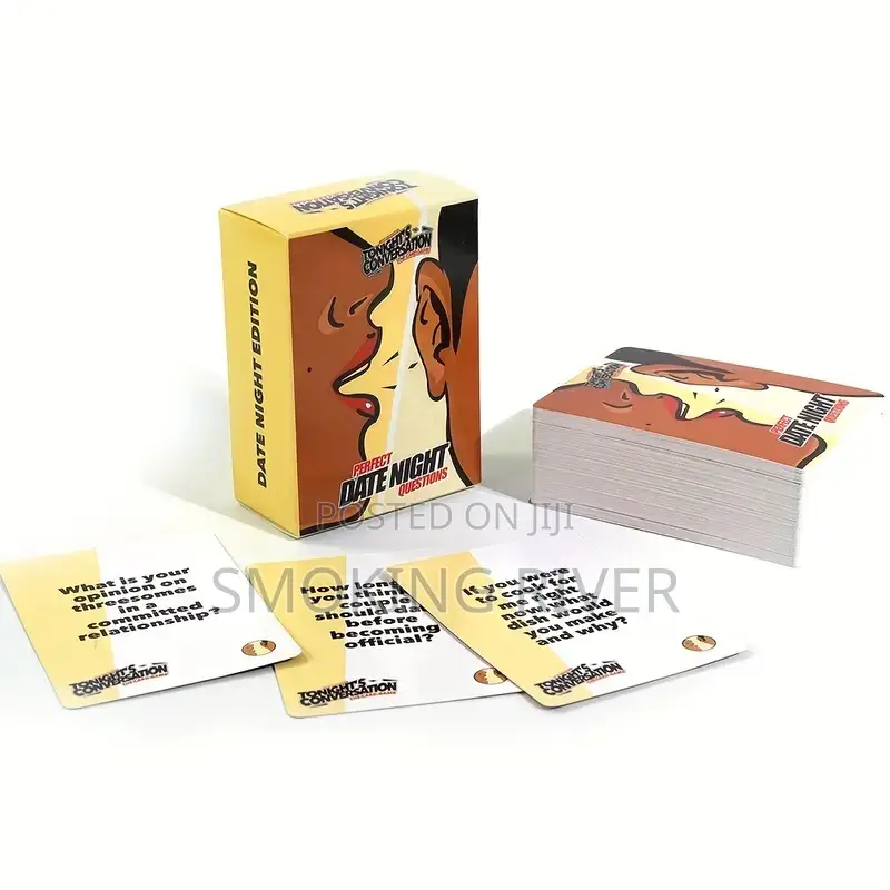 Perfect Date Night Questions Card for Couples