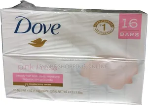 Dove Soap Pink Bar - 4.75oz (16 Pack)
