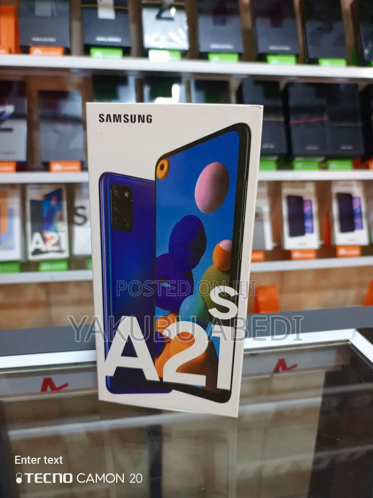 New Samsung Galaxy A21s 128 GB Black