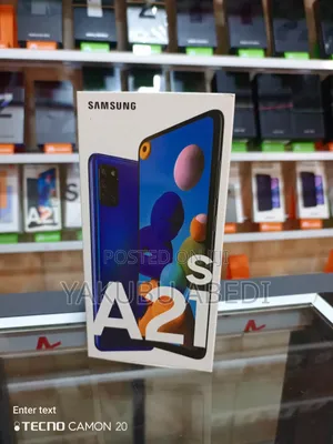 New Samsung Galaxy A21s 128 GB Black