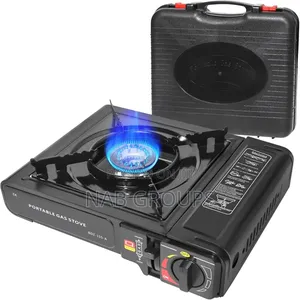 Portable Gas Stove With 2 Filled Cylinders