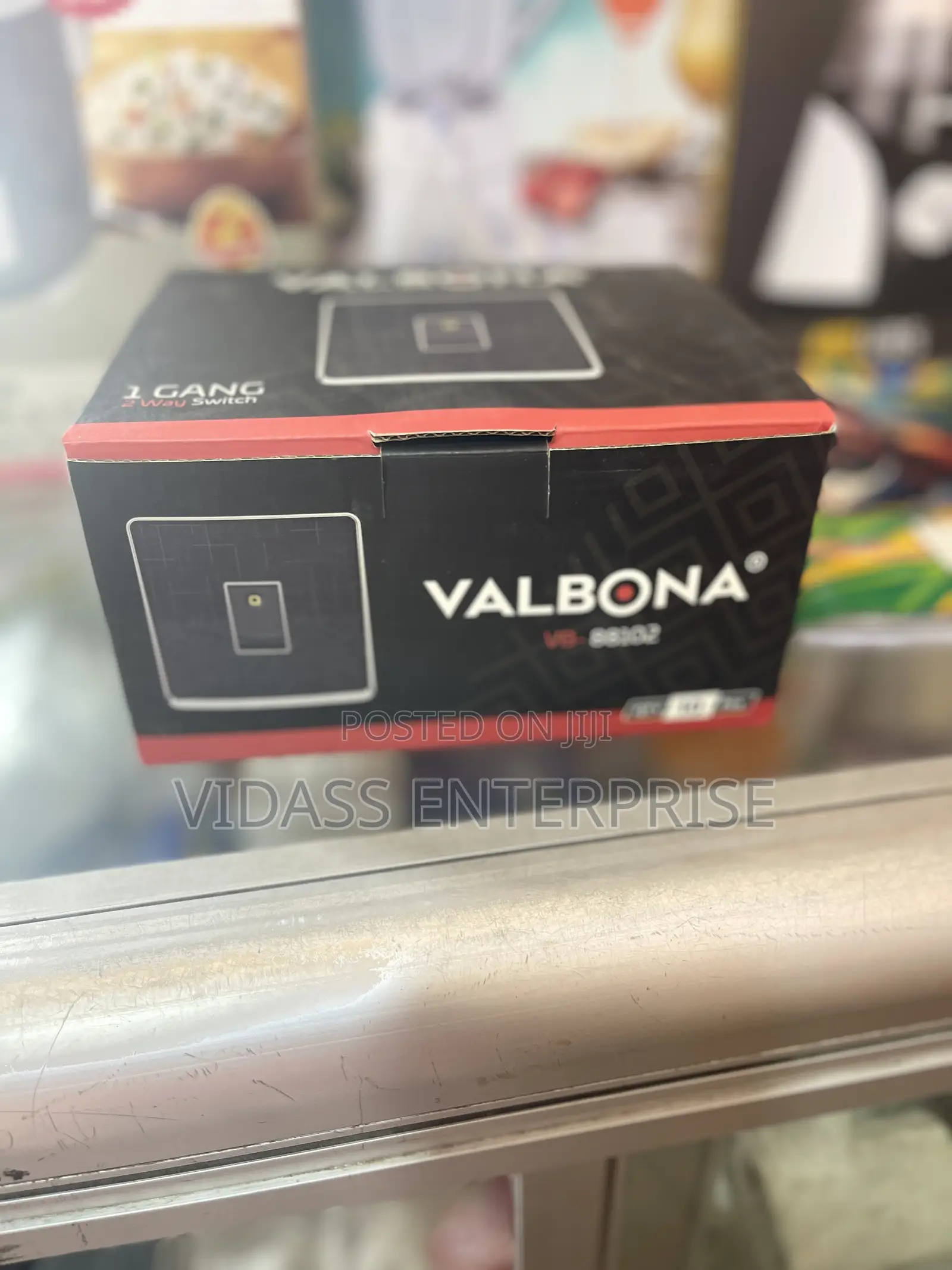 Valbona Black Color Ac Switch