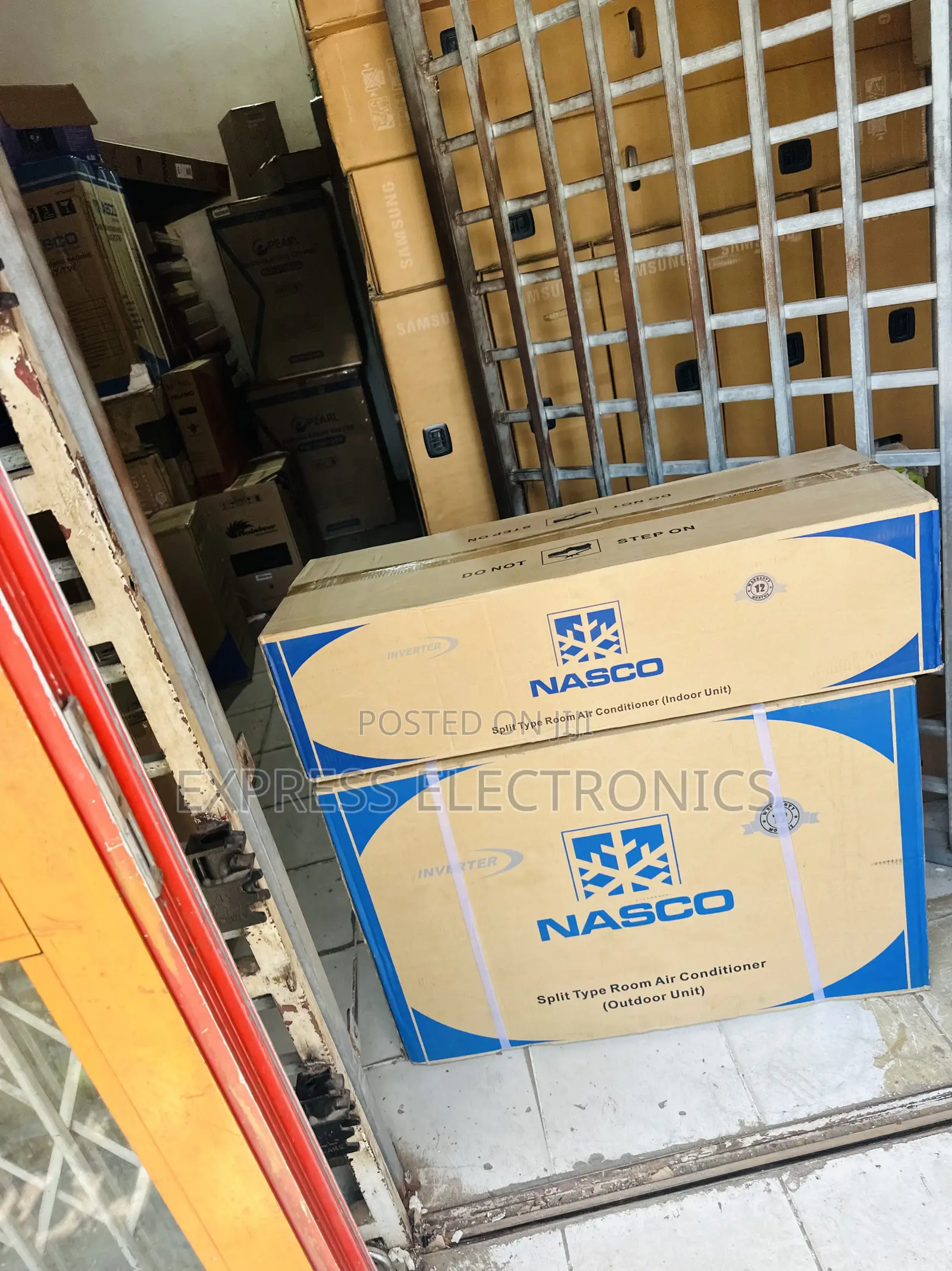 1.5hp Split Inverter R410 Gas Nasco Air Conditioner