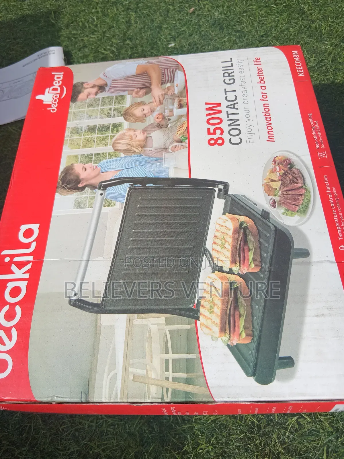 Exclusive Decalife Grillin Appliance Contact Grill Decalife