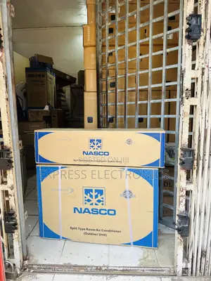 Available Now at Store Nasco Air Conditioner Black 1.5hp