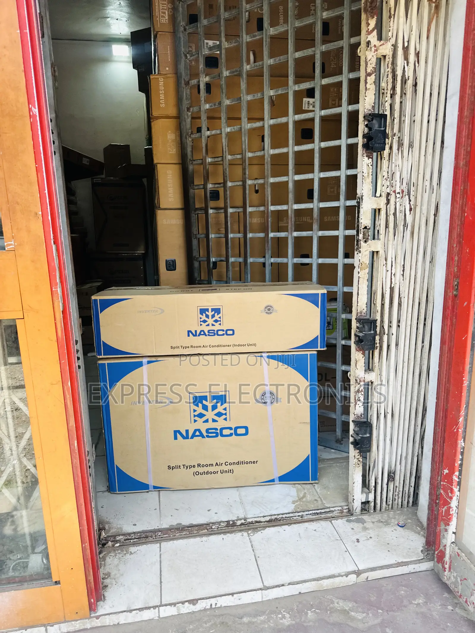 Anti Cold  Airflow Split R410 Gas 1.5hp Nasco Inverter