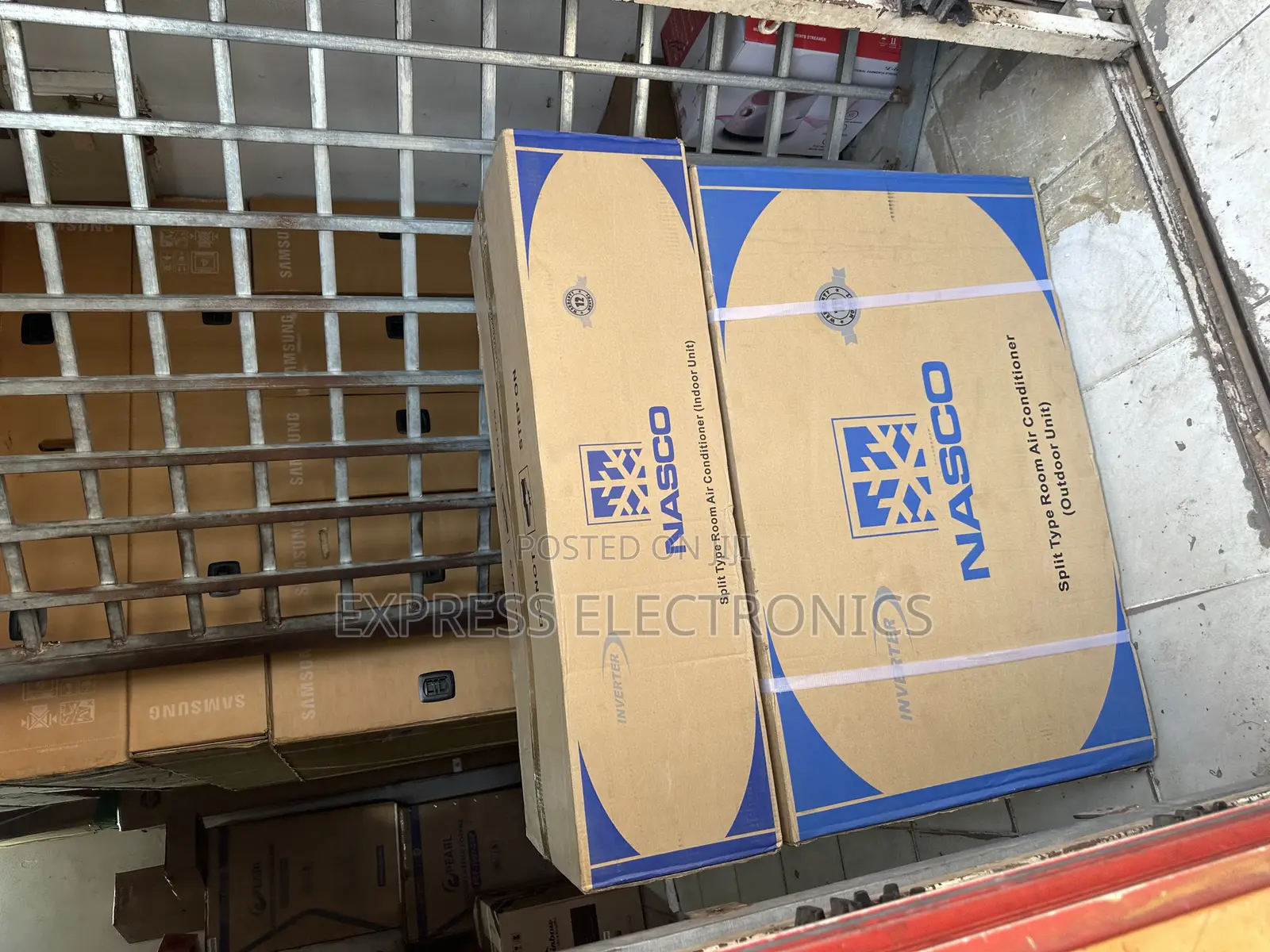 Low Noise Nasco Air Inverter Split R410 Gas 1.5hp Split