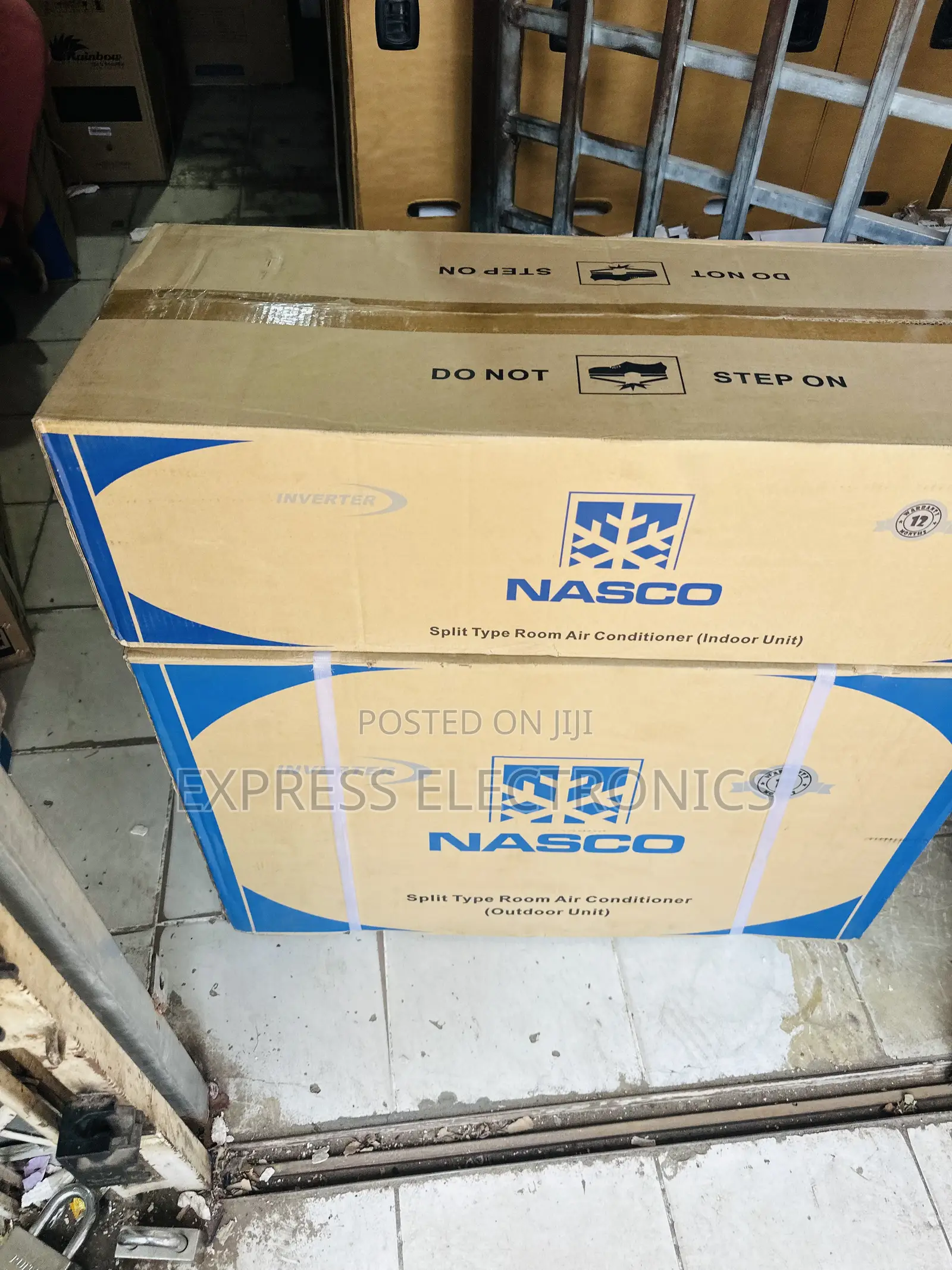 Cool and Affordable Nasco Black Inverter 1.5hp