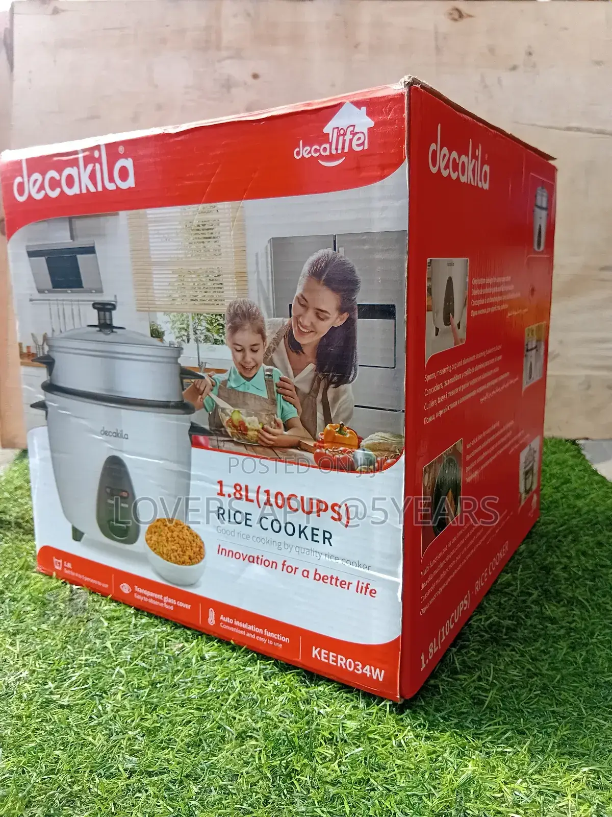 Exclusive Deal Decakila 1.8l(10cups) Decakila Rice Cooker