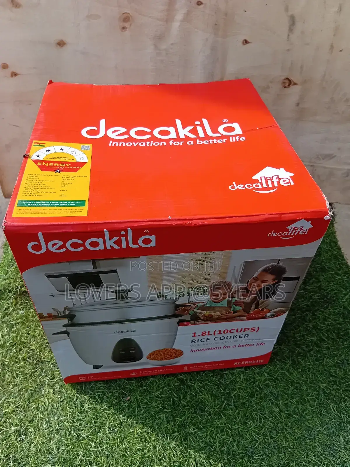 Limited Edition Decakila 1.8l(10cups) Decakila Rice Cooker