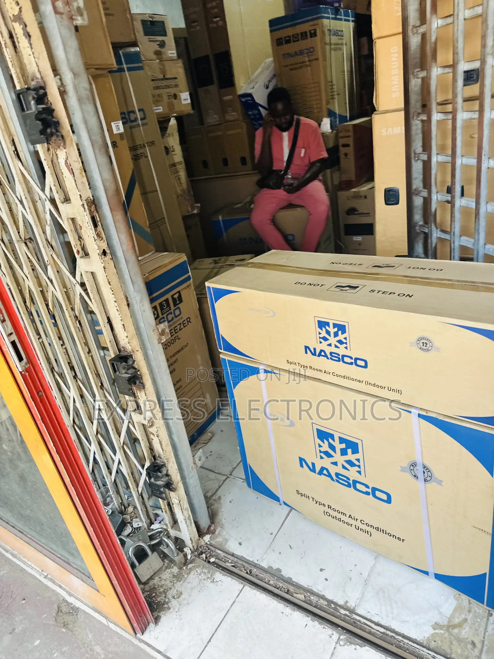 100% Copper Tubing Nasco Split R410 Gas 1.5hp Inverter
