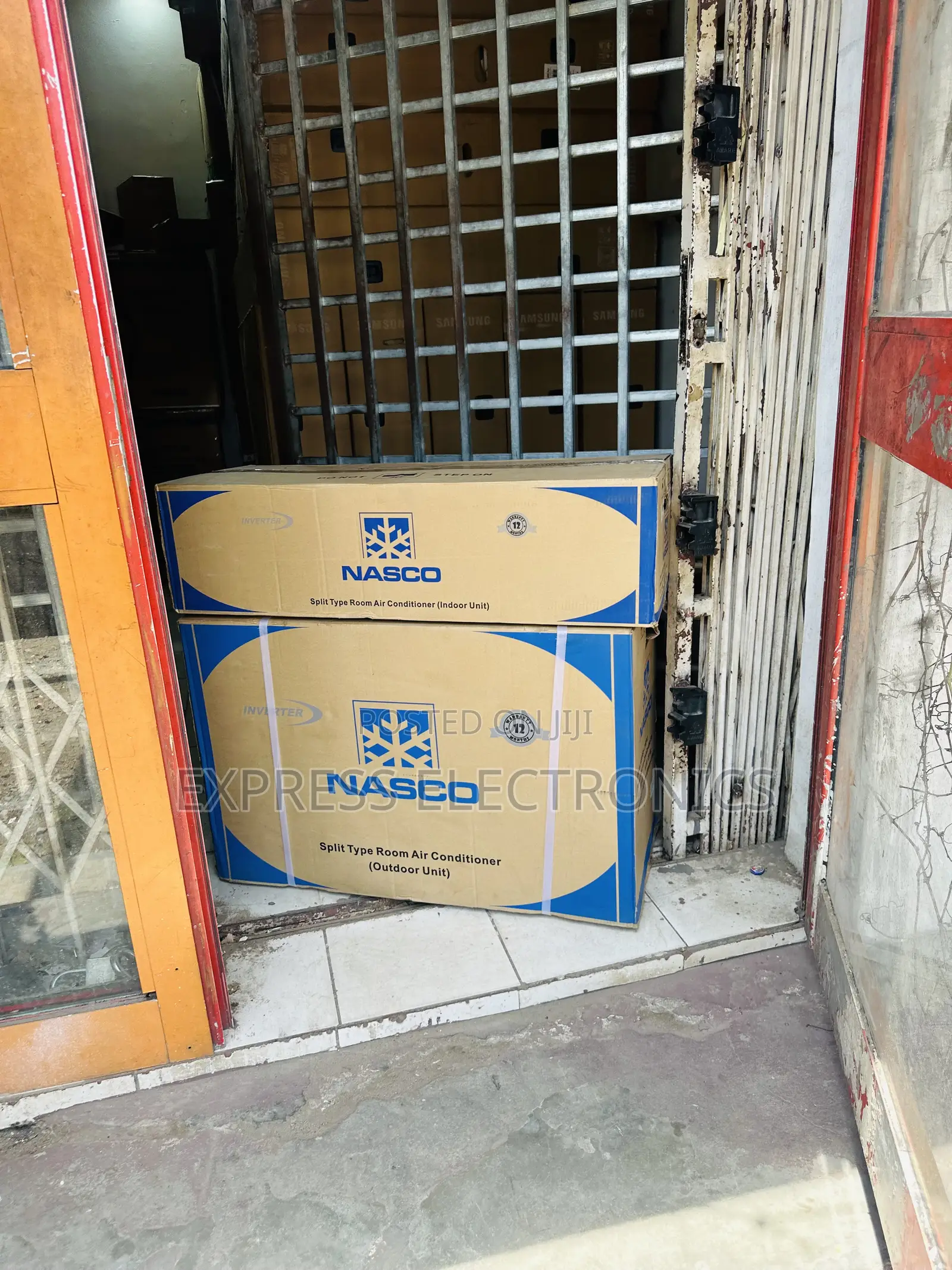 Anti Corrosive Blue Fin Split R410 Gas Inverter Nasco 1.5hp