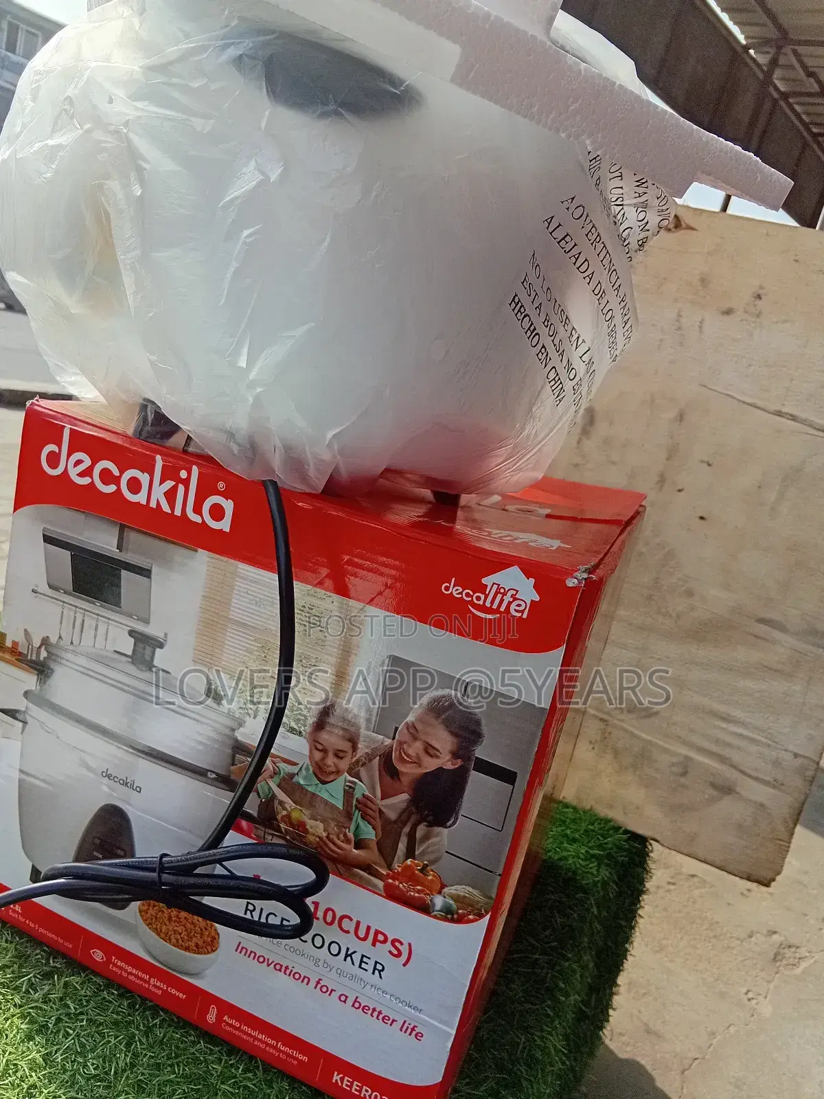 Order Now Decakila 1.8l(10cups) Decakila Rice Cooker