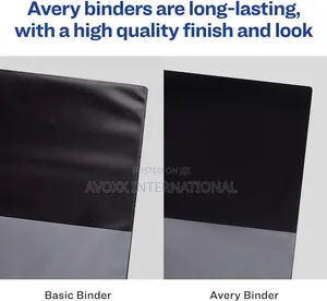 Avery Heavy-Duty View 3 Ring Binder, 1" Slant Rings