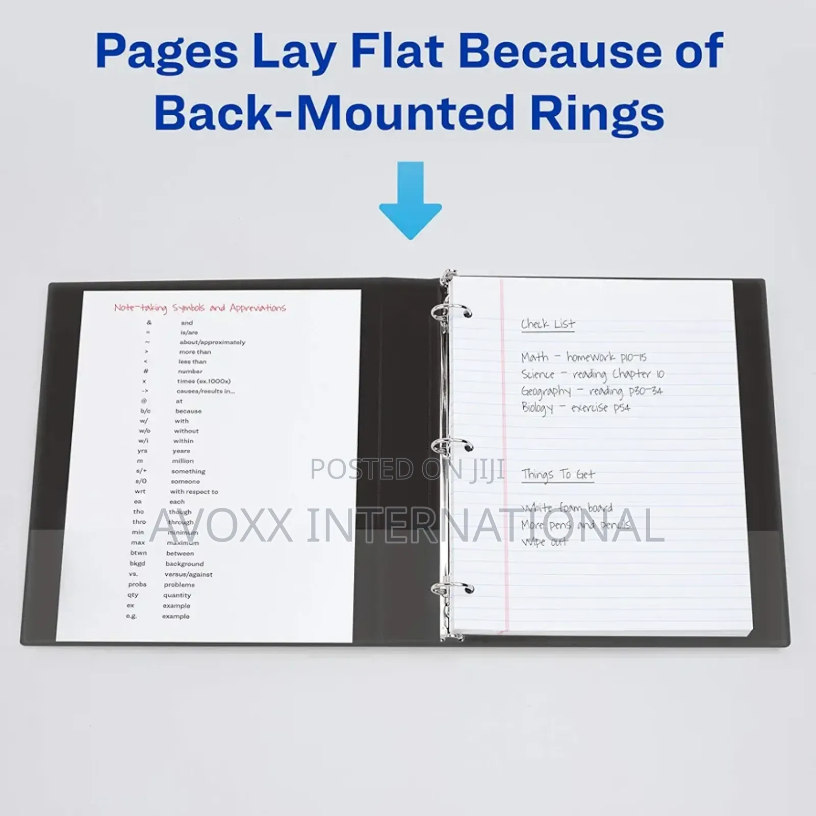 Avery Heavy-Duty View 3 Ring Binder,3"Holds 8.5" X 11" Paper