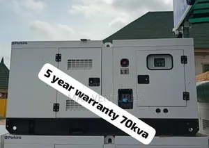 High Grade 70kva Generator 60kw Diesel Perkins Push Start