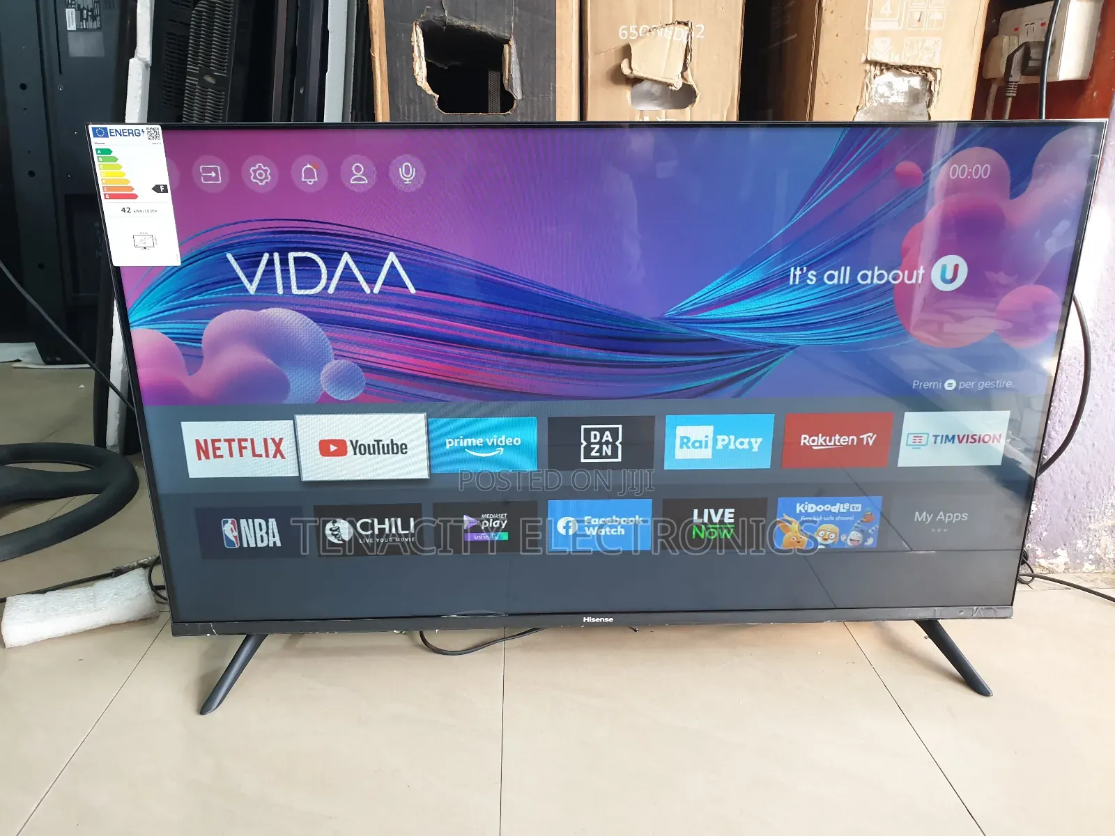 Original Hisense Led Smart Satellite Tv