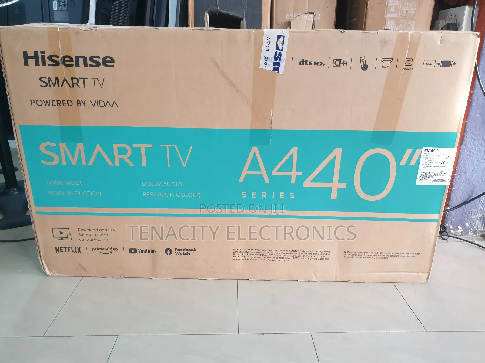 Original Hisense Led Smart Satellite Tv